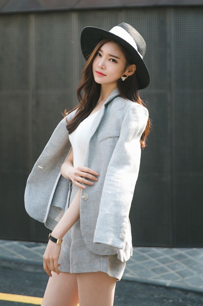 韩国时尚美腿美女模特